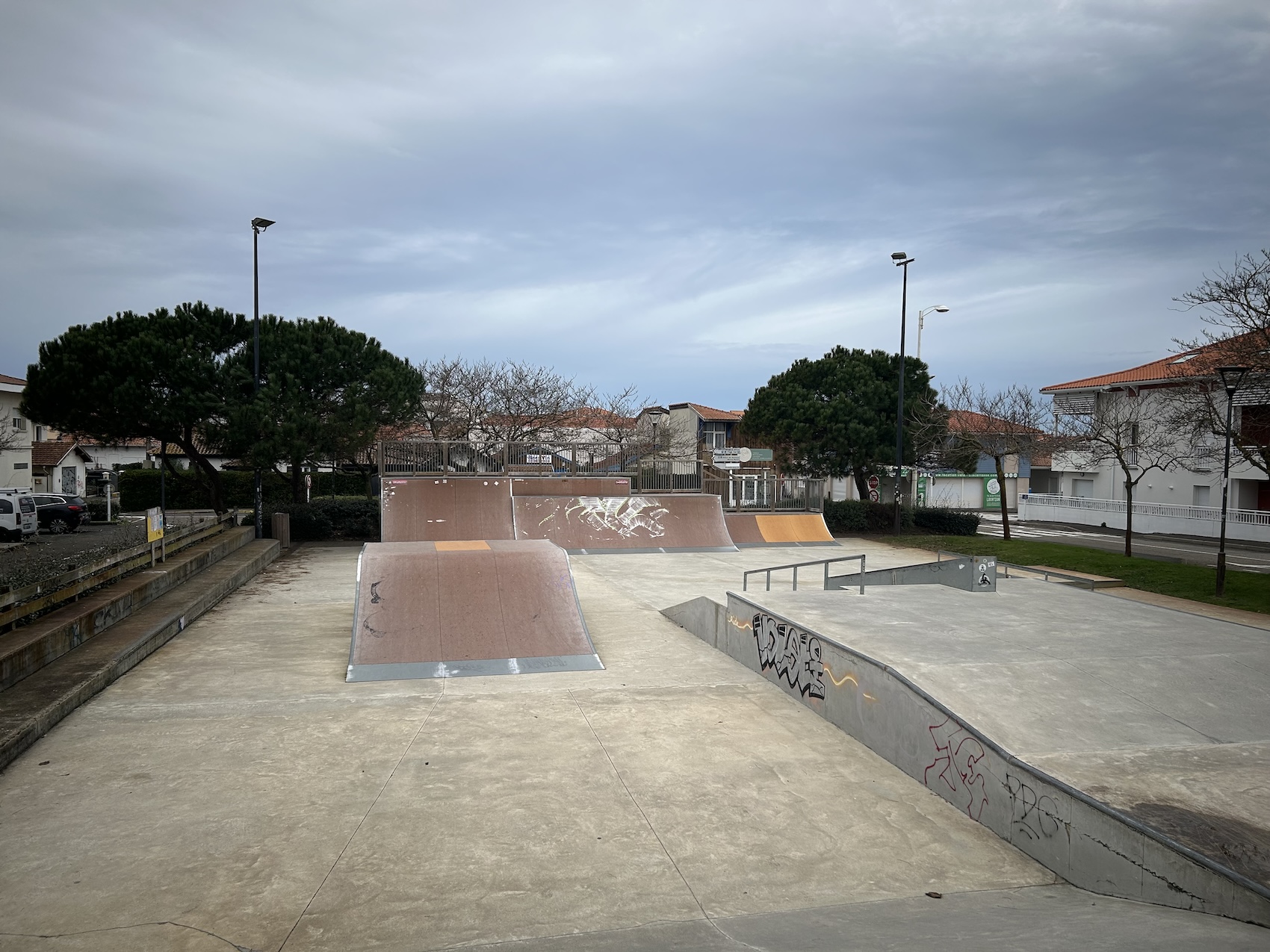 Biscarrosse plage skatepark